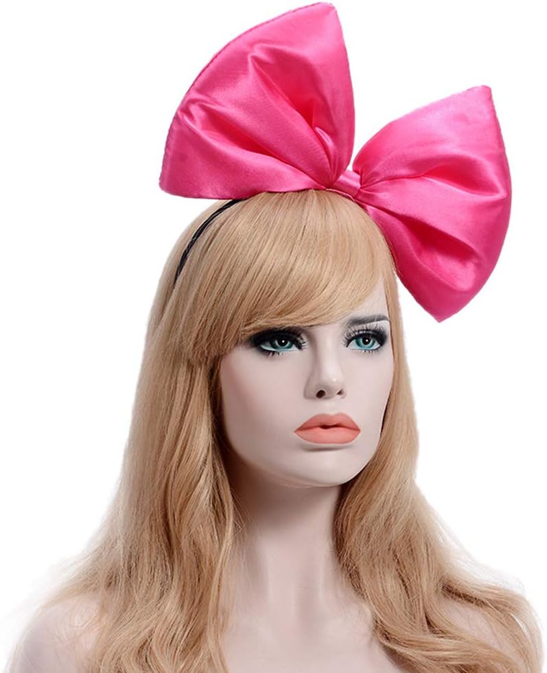 BUTITNOW BUYITNOW Women Huge Bow Headband Cute Bowknot Hair Hoop for Halloween Cosplay - Image 4